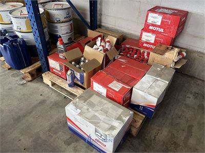 Partij chemicaliën MOTUL / EUROL – kavel bij VH Auctions