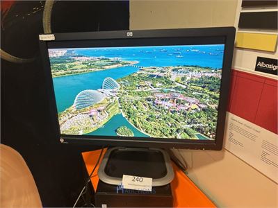 Computeropstelling HP met monitor – kavel bij VH Auctions