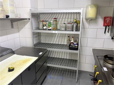 2 aluminium opbergrekken – kavel bij VH Auctions