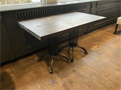 4 tafels – kavel bij VH Auctions