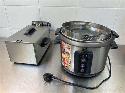 Rijst/pastakoker FRITEL – kavel bij VH Auctions