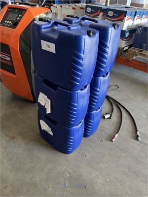 6 bidons motorolie 20W-60 - 20 L – kavel bij VH Auctions