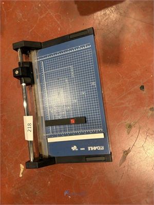 Rolsnijmachine DAHLE – kavel bij VH Auctions