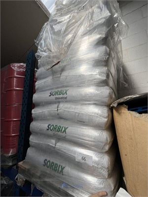 Plm 30 verpakkingen absorptiekorrels SORBIX - 20 kg – kavel bij VH Auctions