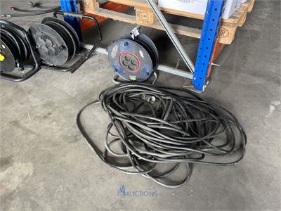 Elektrokabel op haspel – kavel bij VH Auctions