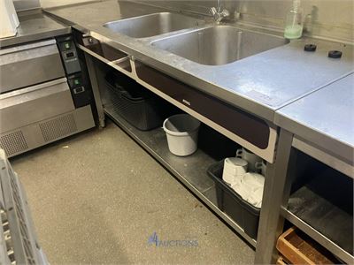 RVS spoeltafel – kavel bij VH Auctions