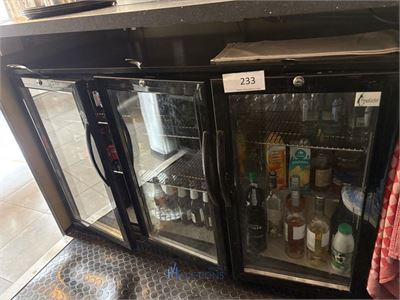 3-deurs drankenkoeler TOPCOLD BB3 – kavel bij VH Auctions