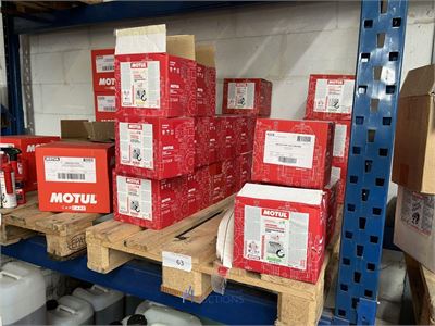 Partij reinigingsproducten MOTUL – kavel bij VH Auctions