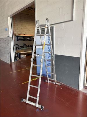 Alu plooiladder – kavel bij VH Auctions