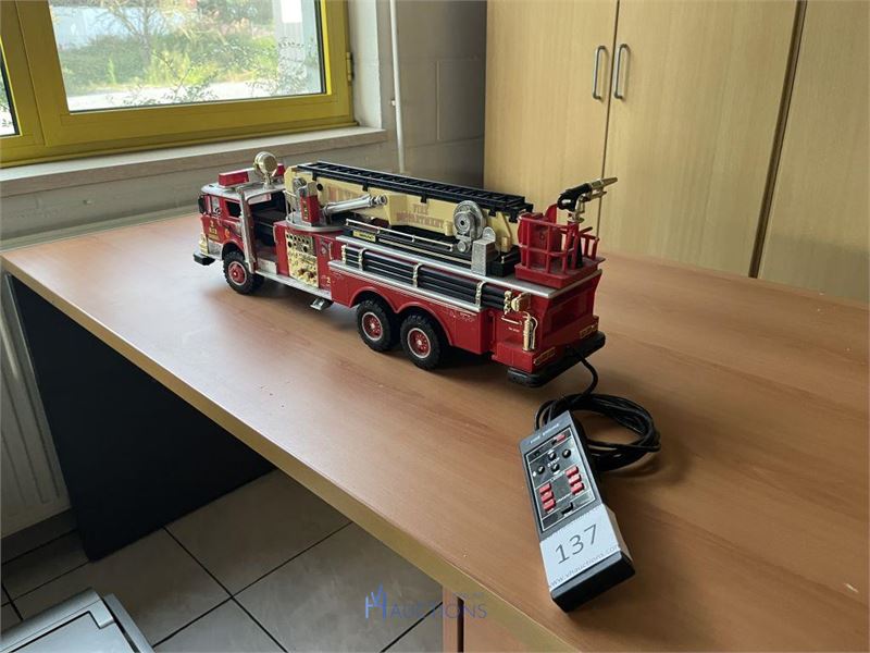 Speelgoed brandweerwagen – kavel bij VH Auctions