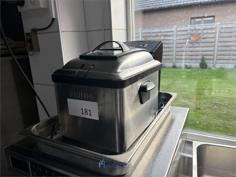 RVS friteuse PHILIPS – kavel bij VH Auctions