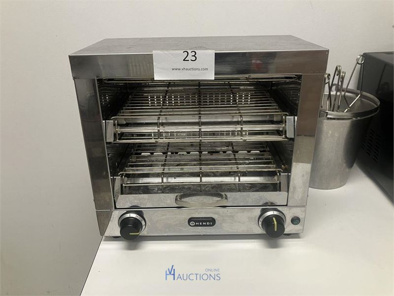 Salamandergrill HENDI – kavel bij VH Auctions