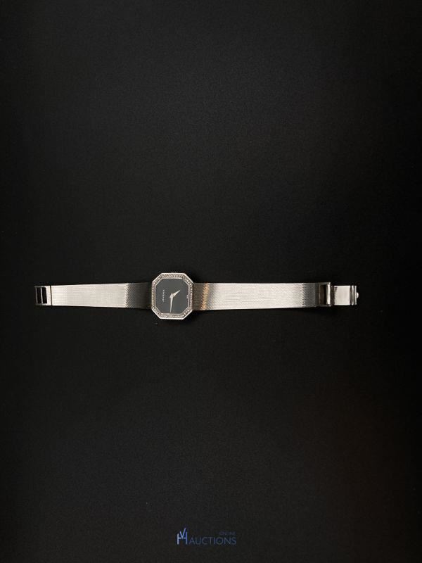 White gold ladies watch JUVENIA – kavel bij VH Auctions