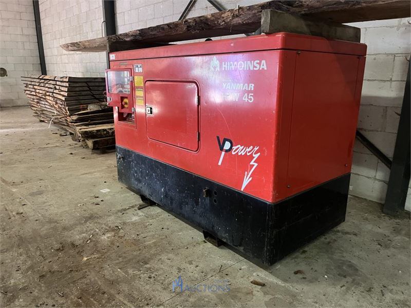Stroomgroep HIMOINSA HYW 45 – kavel bij VH Auctions