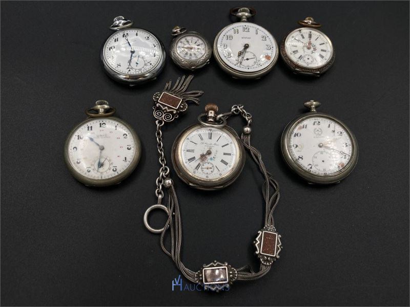 7 zakhorloges – kavel bij VH Auctions