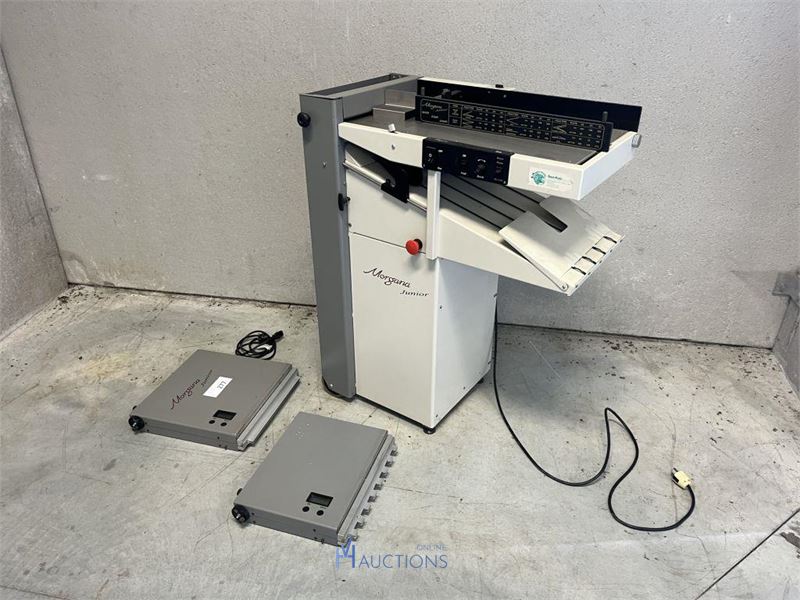 Zuigvouwmachine MORGANA – kavel bij VH Auctions