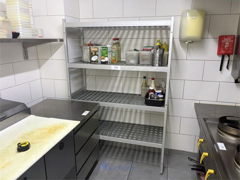2 aluminium opbergrekken – kavel bij VH Auctions