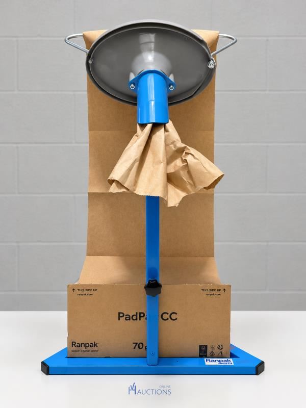 Ranpak FillPak M – manuele papierdispenser met tafelstatief – kavel bij VH Auctions