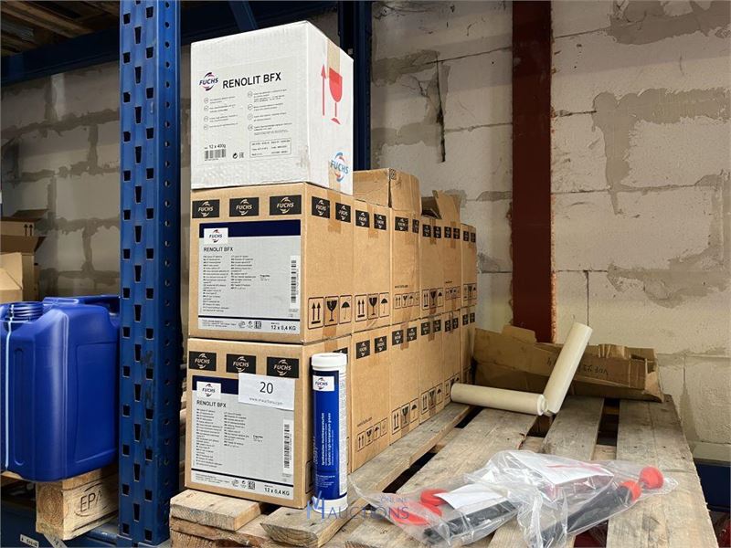 Plm 140 verpakkingen smeervet FUCHS – kavel bij VH Auctions