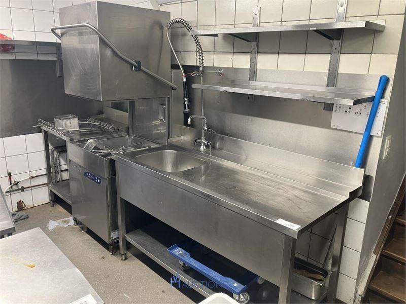 RVS wasstraat ARISTARCO – kavel bij VH Auctions
