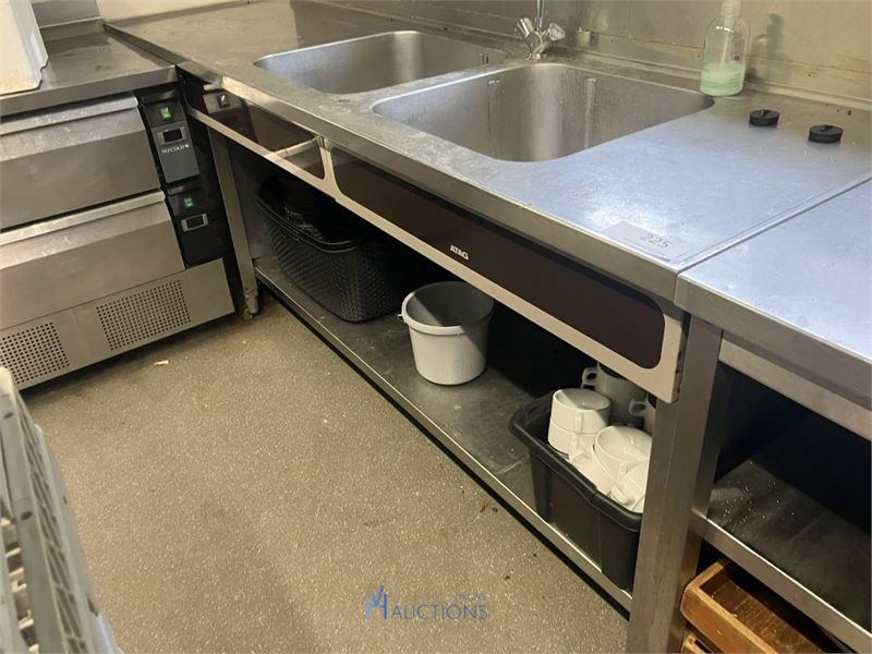 RVS spoeltafel – kavel bij VH Auctions