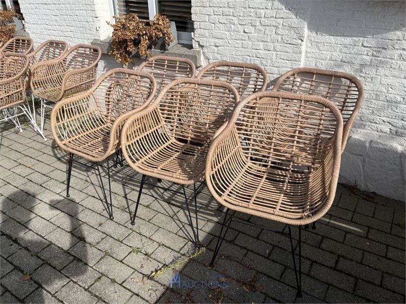 6 terrasstoelen – kavel bij VH Auctions