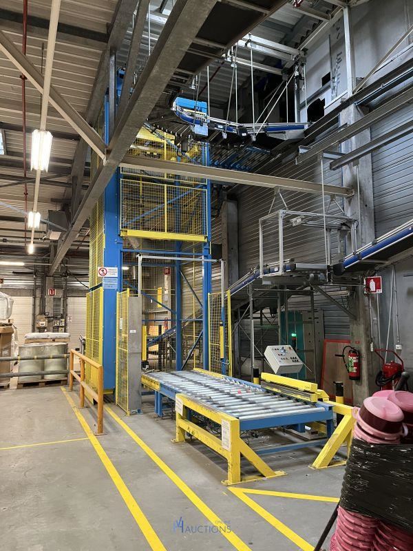Liftsysteem met rollenbanen – kavel bij VH Auctions