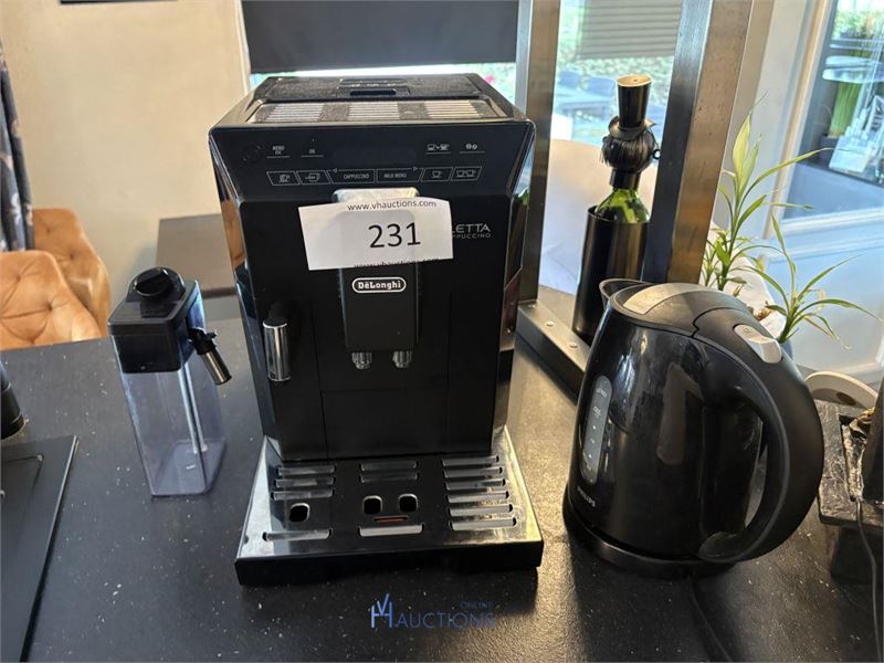 Koffiezetapparaat DELONGHI ELETTA CAPPUCCINO – kavel bij VH Auctions