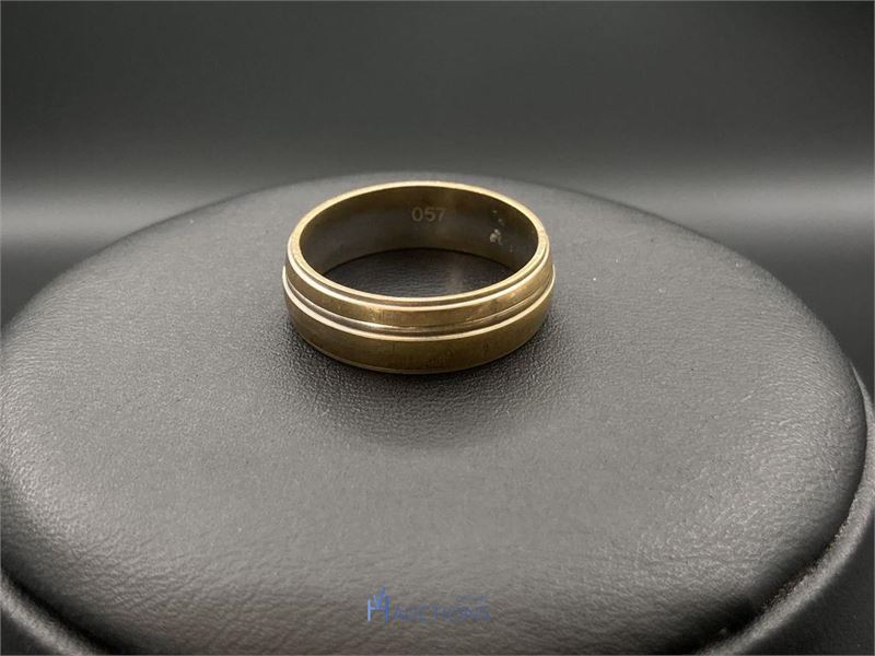 Yellow gold ring – kavel bij VH Auctions