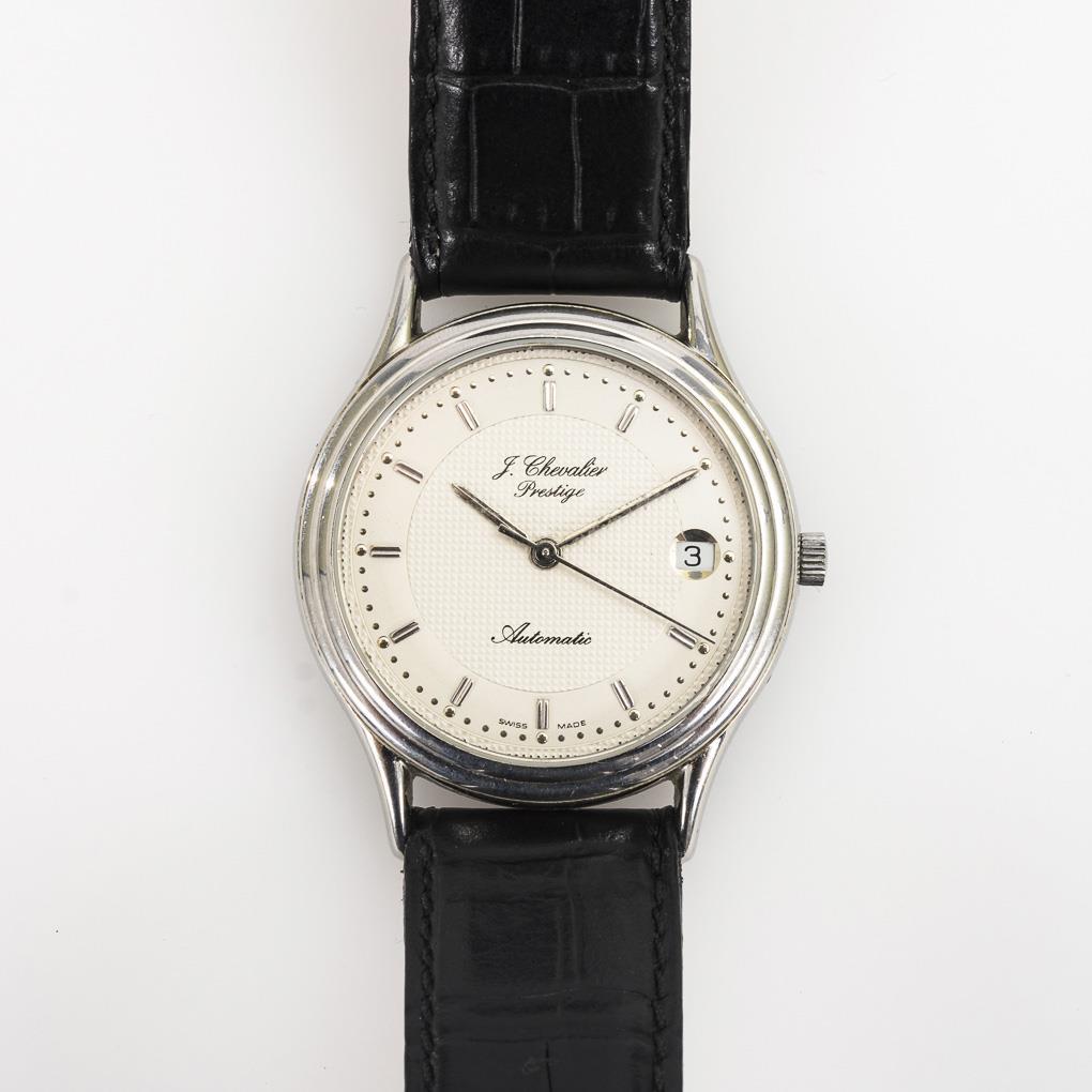 Herrenarmbanduhr J Chevalier Prestige auctions price archive