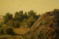 Irmer, Carl: Köhlerhütte am Waldrand