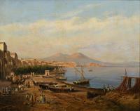 Gigante, Ercole: Küstenansicht Neapel