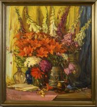 Keitel, Otto: Blumenstillleben