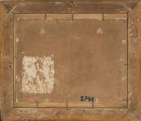 Kühe im Stall-Interieur