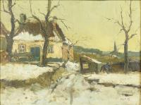Kropff, Joop: Winterlandschaft