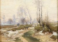 Schenker, Jacques: Winterlandschaft