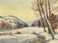 Möller, E.: Thüringer Winterlandschaft