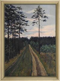 Kameke, Oskar Egon von: Waldlandschaft