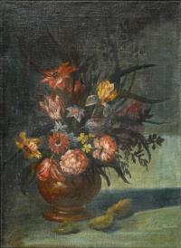 Unleserlich signiert, Stillleben