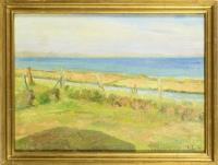 1623 Monogrammist "V.L.": Sonnige Küstenlandschaft