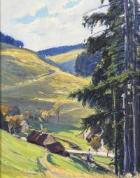 Dörr, Ferdinand: Schwarzwaldlandschaft