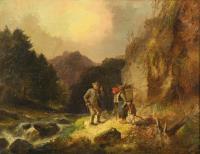 Mühlig: Unterhaltung im Gebirge