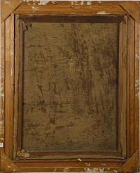 Waldlandschaft mit Hirsch