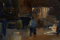 1913 Bille, Willy: Schiffe im Hafen