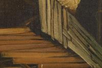 Hirsch, Leopold: Kleines Gehöft am See