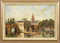 Dörrbecker, Karl: Frühere Karolinenbrücke Frnakfurt am Main