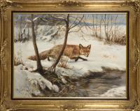 Fuchs im Schnee