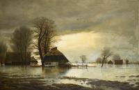 Monogrammist "AvC": Hochwasser