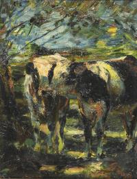 Wolf, Georg: Kühe im Baumschatten