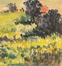 Hinrichs, Carl: Sonnenuntergang